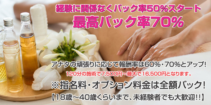 完全個室型メンズエステ パレスの求人募集イメージ